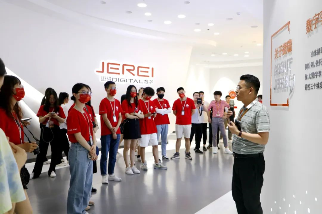 北京大学“力行计划”学员到访捷瑞数字，开展研究生暑期社会实践活动