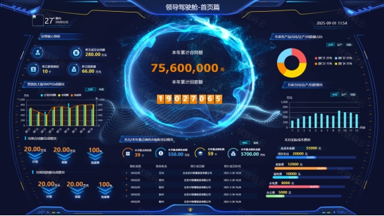 数据驱动管理，智能引领未来：打造高效数据驾驶舱系统