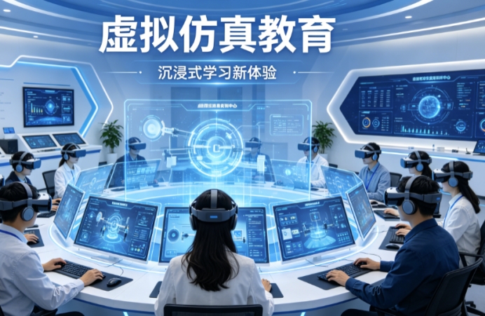 虚拟仿真赋能行业实训与场景创新