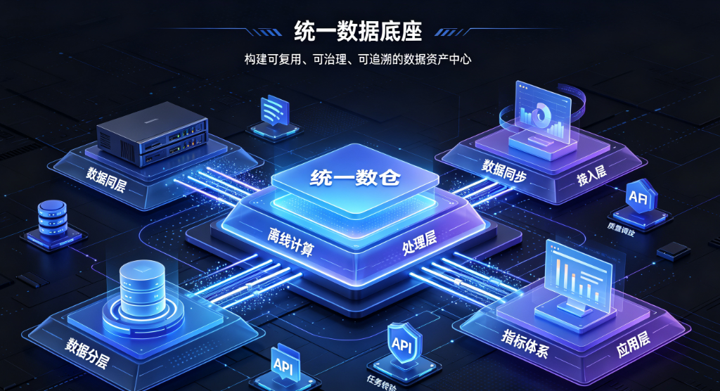 从数据到洞察：离线计算驱动下的统一数仓与指标体系构建