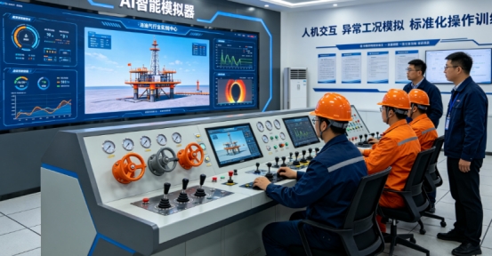 深耕油气实训场景|AI 智能模拟器重塑油田标准化安全作业培育模式