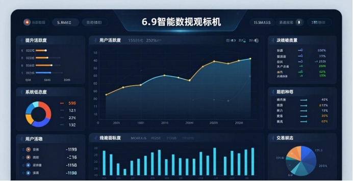 可视化数据大屏让业务运行状态直观清晰呈现