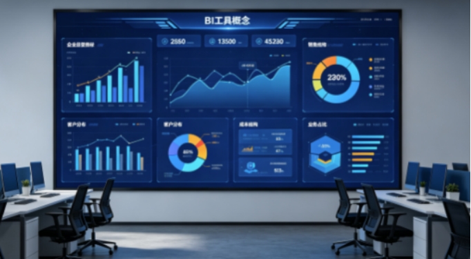 BI工具助力企业数据治理与经营决策升级