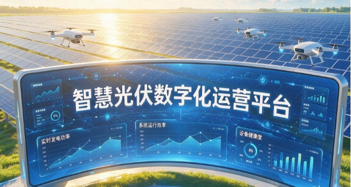 智慧光伏 新能源电站数字化运营新路径